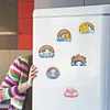 6Pcs Regenbogen Wolke - 5d DIY Handwerk Aufkleber Magnet