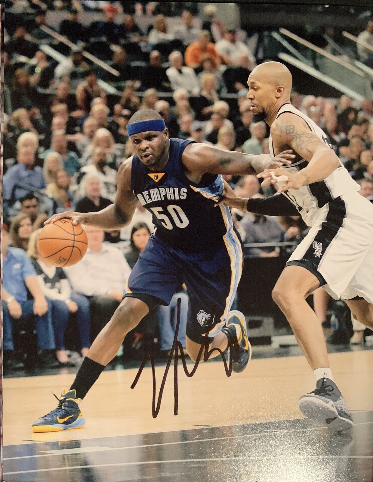 zach randolph Signed Photo Poster painting 8x10 Pic