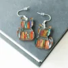 Chat/Chien Boucles d'oreilles pendantes bibliothèque