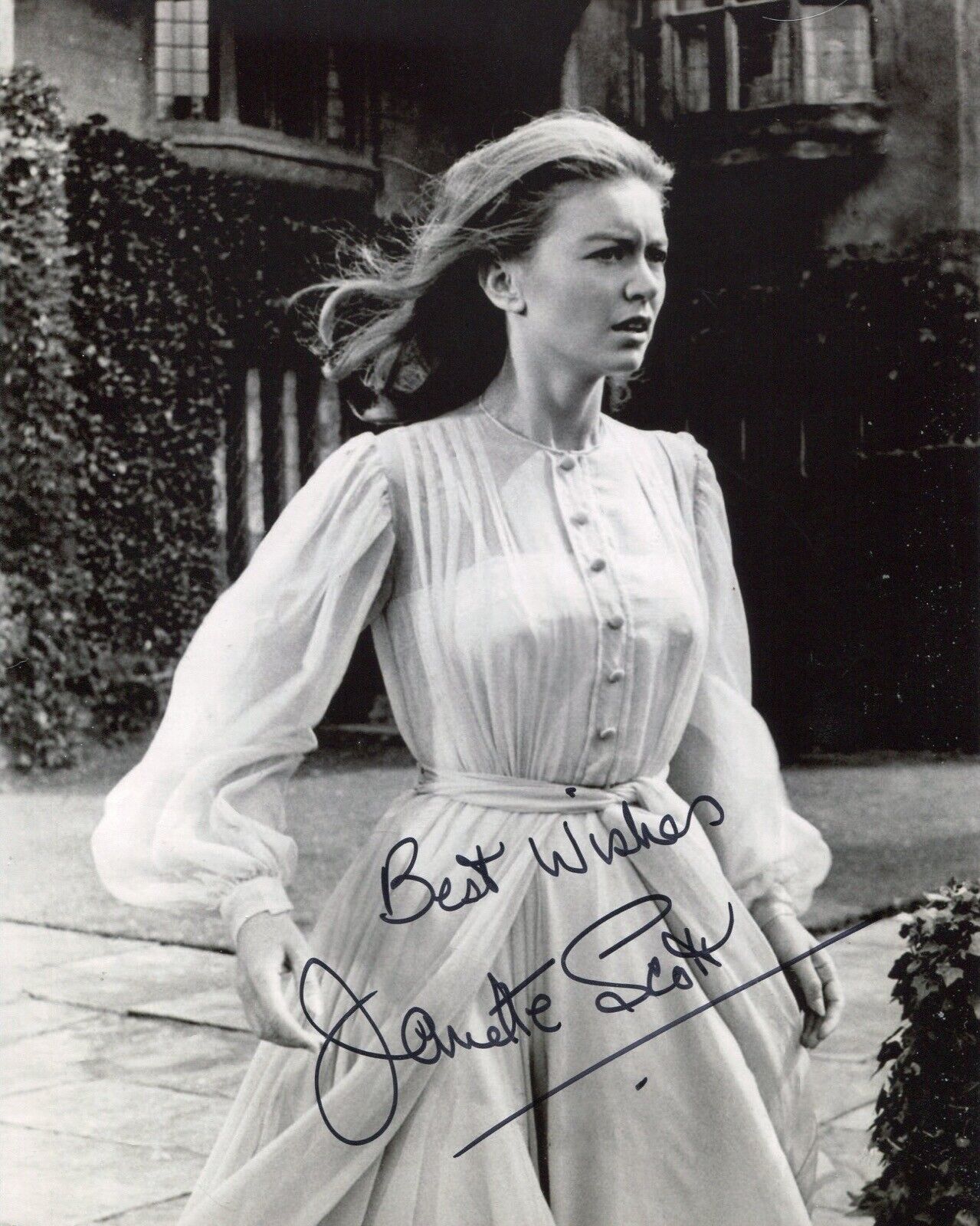 Hammer horror movie actress Janette Scott signed PARANOIAC Photo Poster painting - UACC DEALER