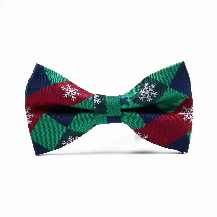 Men's Christmas Jacquard Fashionable Casual Bow Tie / DarkAcademias /Darkacademias