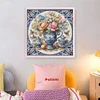 (Multi-Style) Blue And White Porcelain-11CT Stamped Cross Stitch 40*40cm/15.75*15.75in