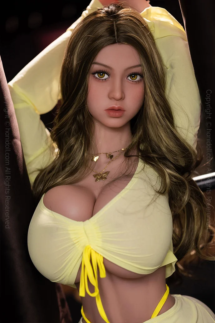 Aibei 153cm Huge Breasts Curvy Realistic TPE sex Doll H4254 Aibei HANIDOLL
