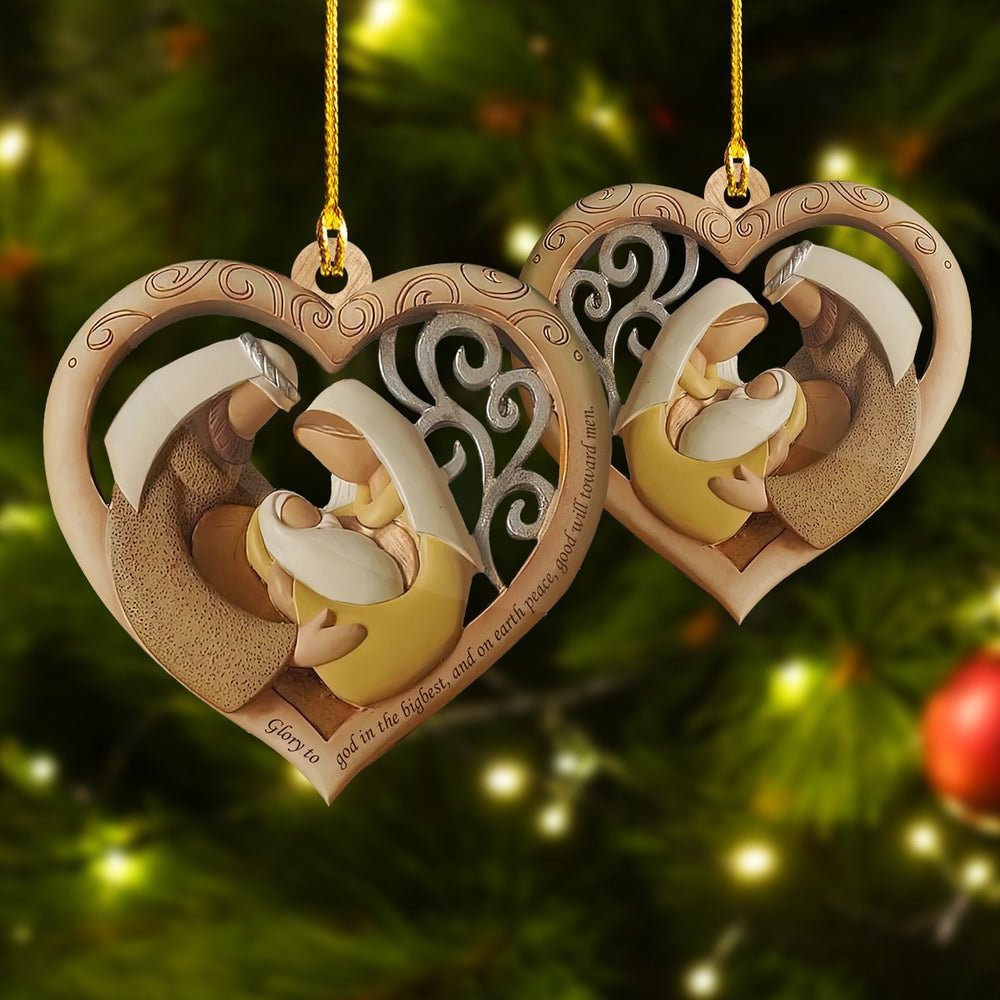  Christmas Holy Family Ornament