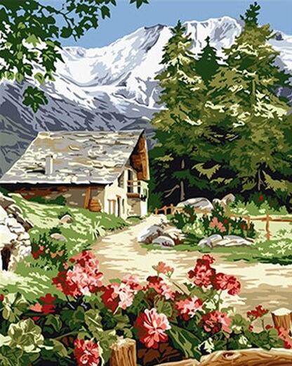 

At Countryside – Paint By Numbers - 40*50CM, 501 Original