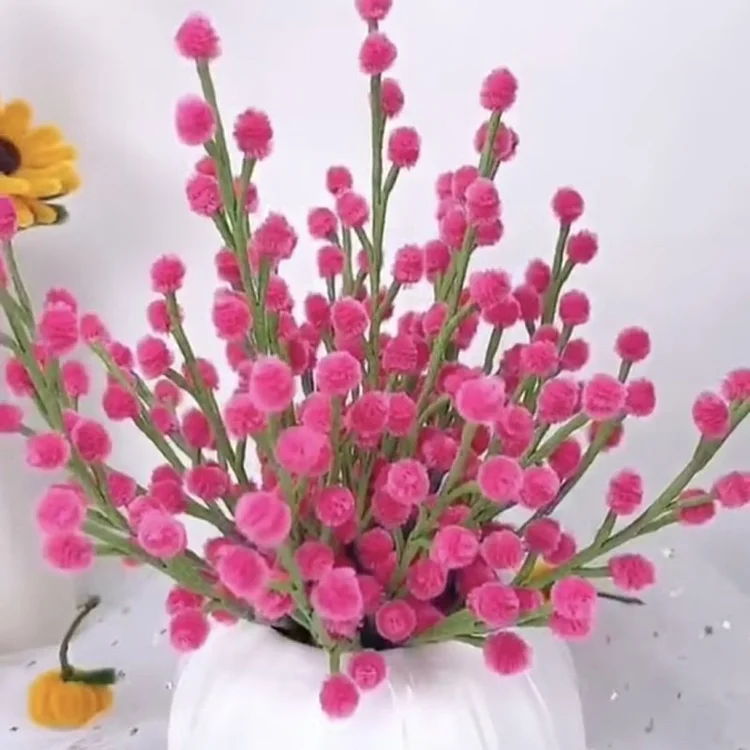 Vrolija DIY pipe cleaner flowers bouquet gift kit set with tutorial va –  Cutediyvrolija