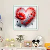 Love Poppy-11CT Stamped Cross Stitch 40*40cm/15.75*15.75in