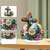 Diamond Painting Acrylic Easter Egg Cross Ornament Kit for Decoration