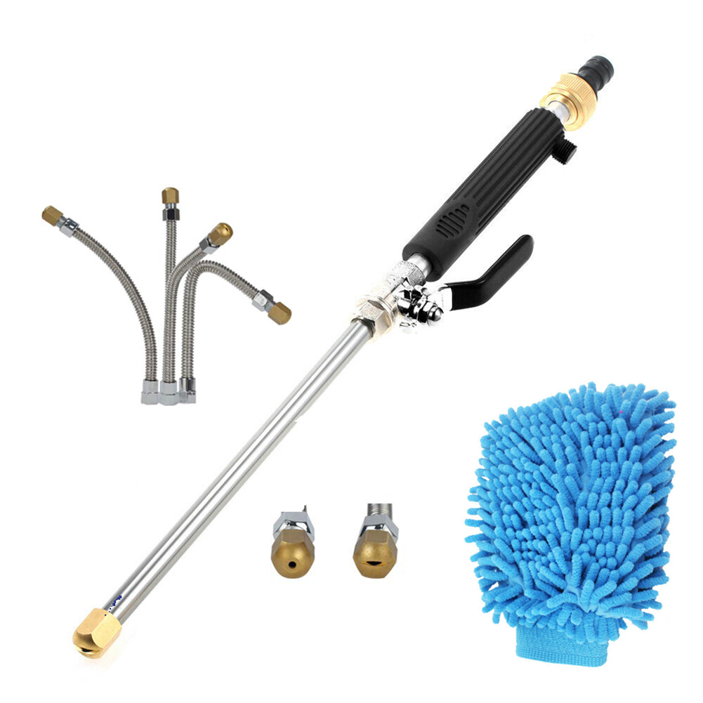 

Garden Hose Pressure Washer Wand with 2 Spray Tips + Chenille Glove Mitt, 501 Original