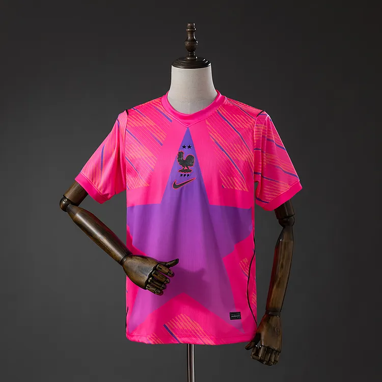 【S-4XL】France 2026 World Cup Hollywood Lifestyle GK Jersey 1:1 Thai Quality - Purple