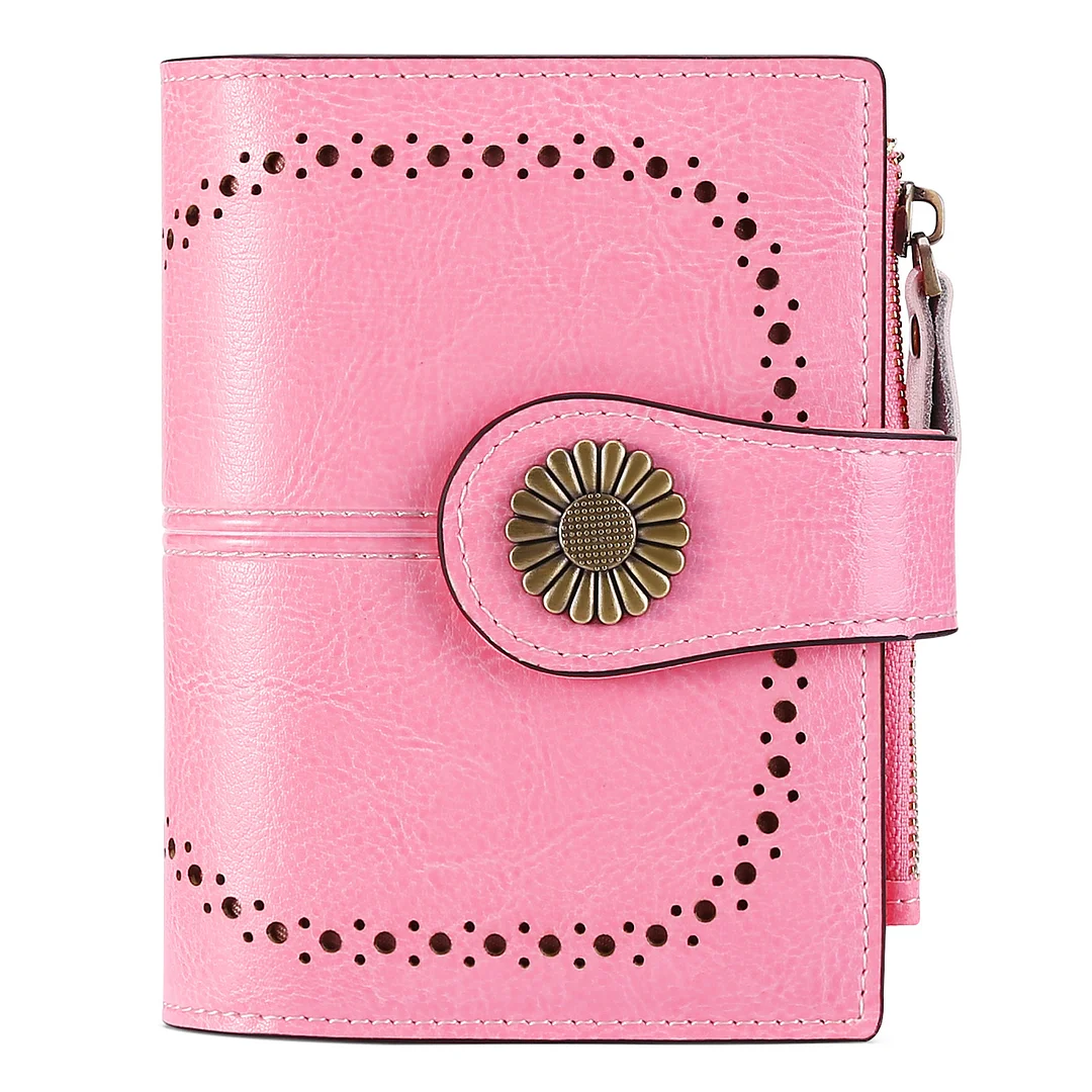 Cropped Zip Wallet