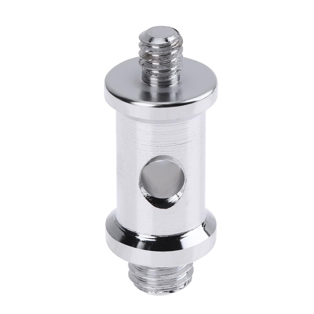 

Double-Male Round Spigot with 1/4in and 3/8in Threads for Video Light Stand, 501 Original
