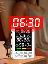 5-in-1 Portable Carbon Monoxide Detector Plug in Wall CO Detector with Temperature & Humidity Display for Home Bedroom Kitchen RV
