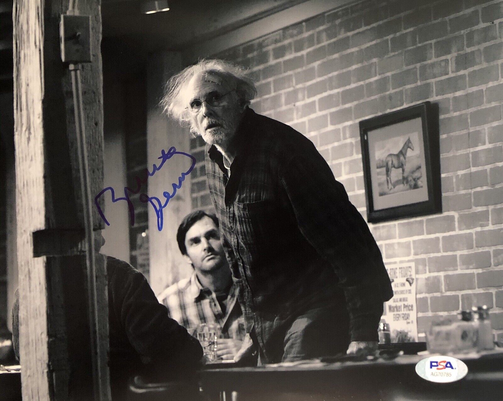 Bruce Dern Signed Autographed 8x10 Photo Poster painting Nebraska Hateful Eight Psa/Dna