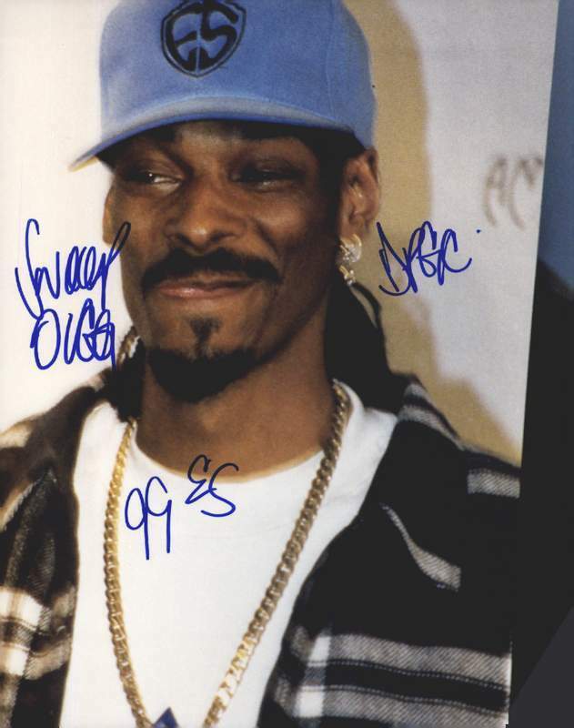 Snoop Dogg Dog authentic signed rap 8x10 Photo Poster painting W/Certificate Autographed (A1118)