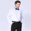 New Men's Dress French Shirt with Bow Tie