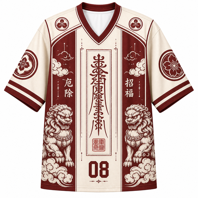 Komainu Shrine Mesh Jersey