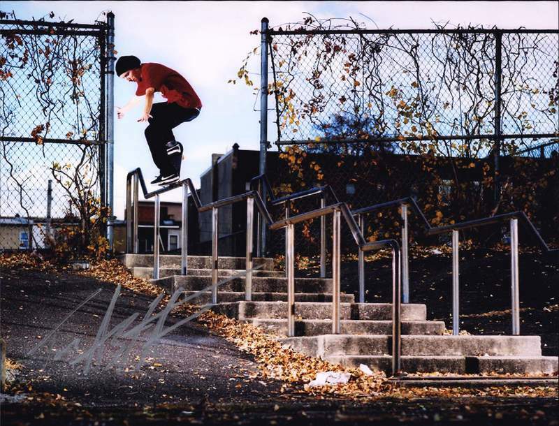 Tom Asta authentic signed skateboarding 8x10 Photo Poster painting W/Cert Autographed A0094