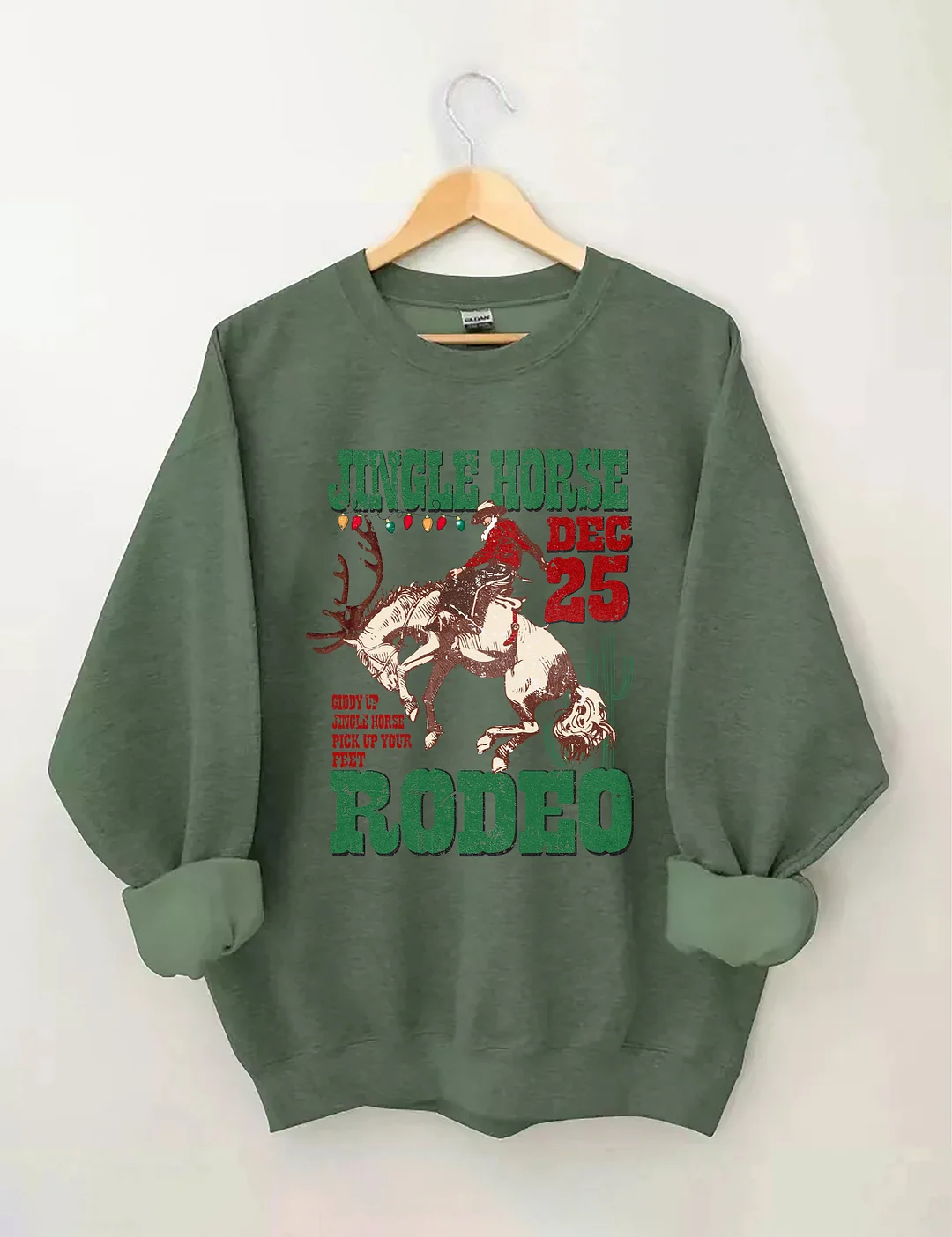 Jingle Horse Rodeo Sweatshirt