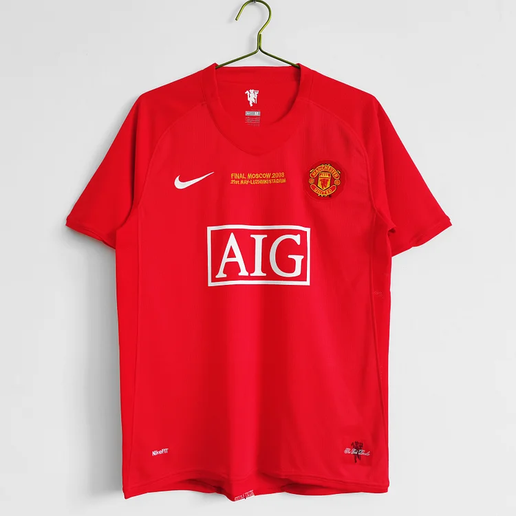 2007/08 Manchester United Home Stadium Retro Fan Edition