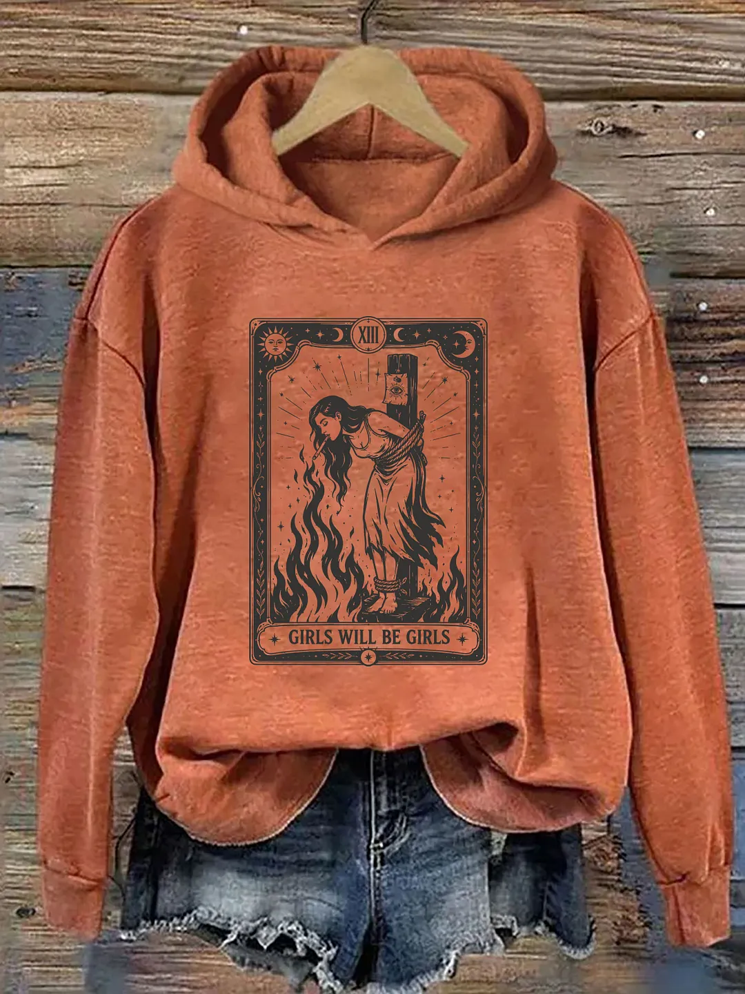 Girls Will Be Girls Burn Witches Hoodie