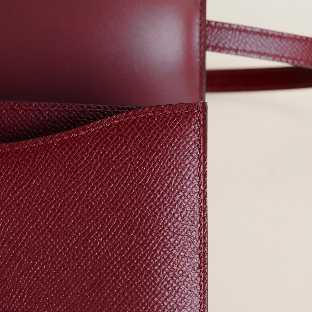 Constance 18CM Epsom 55 Rouge H PHW