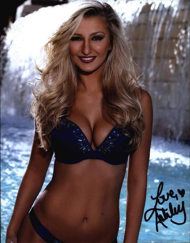 Ashley Fisher authentic signed model 8x10 Photo Poster painting W/Cert Autographed A0009