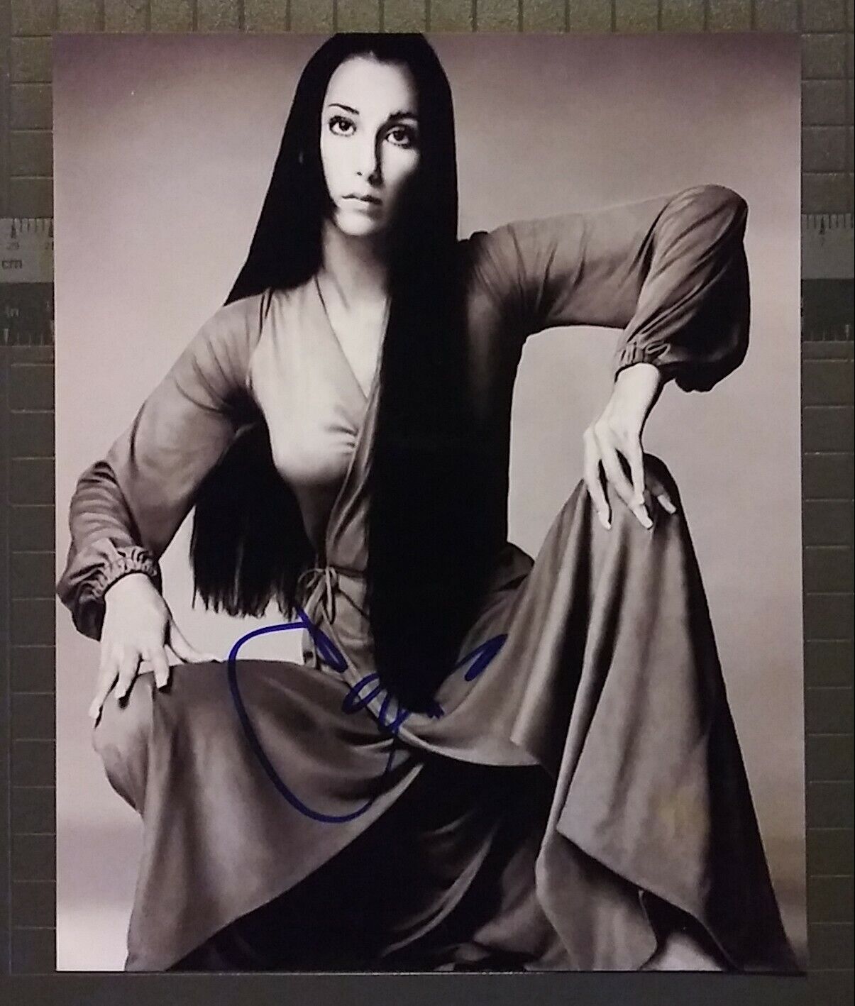 Cher signed 8x10