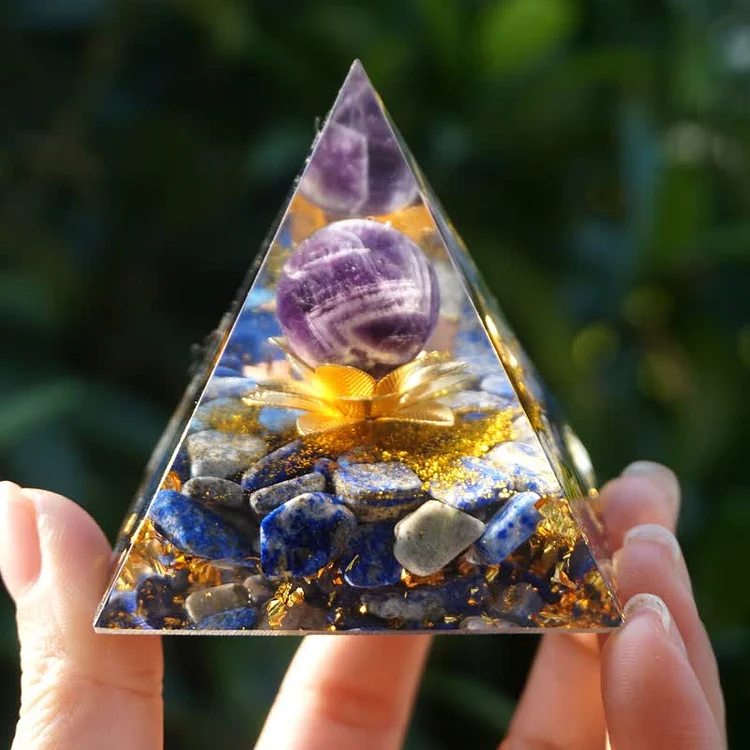 lotus orgone pyramid