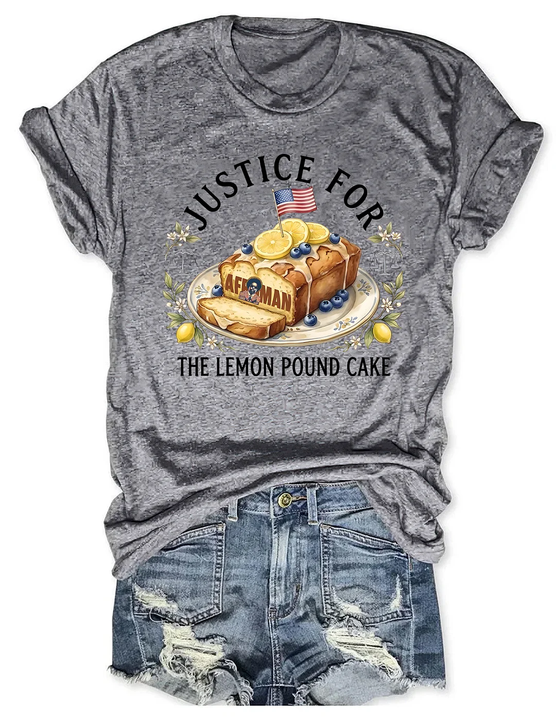Justice For The Lemon Pound Cake T-shirt