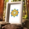 6pcs Mini Square Diamond Painting -Mandala