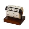 Wheel Perpetual Calendar Creative Rotating Office Desk Ornament Desk Calendar