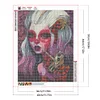 Diamond Painting-DIY Full Round Drill Horror Girl(40x50cm)