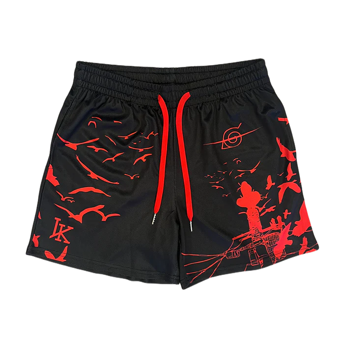 Anbu Captain Shorts - Black - NARUTO