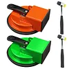Floor Joint Fixer Tool with Rubber Mallet Heavy Duty Suction Cup Plank Grabber Laminate Flooring Tools for Wood Floors Laminate Vinyl Plank Hardwood