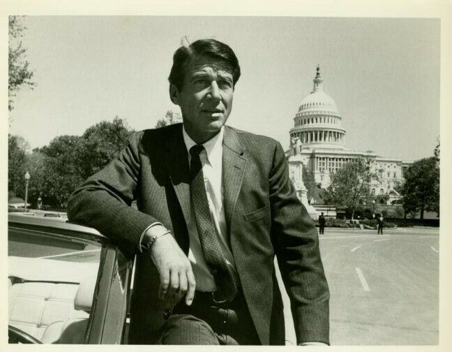 Efram Zimbalist The FBI 1968 original Press 7x9 Photo Poster painting