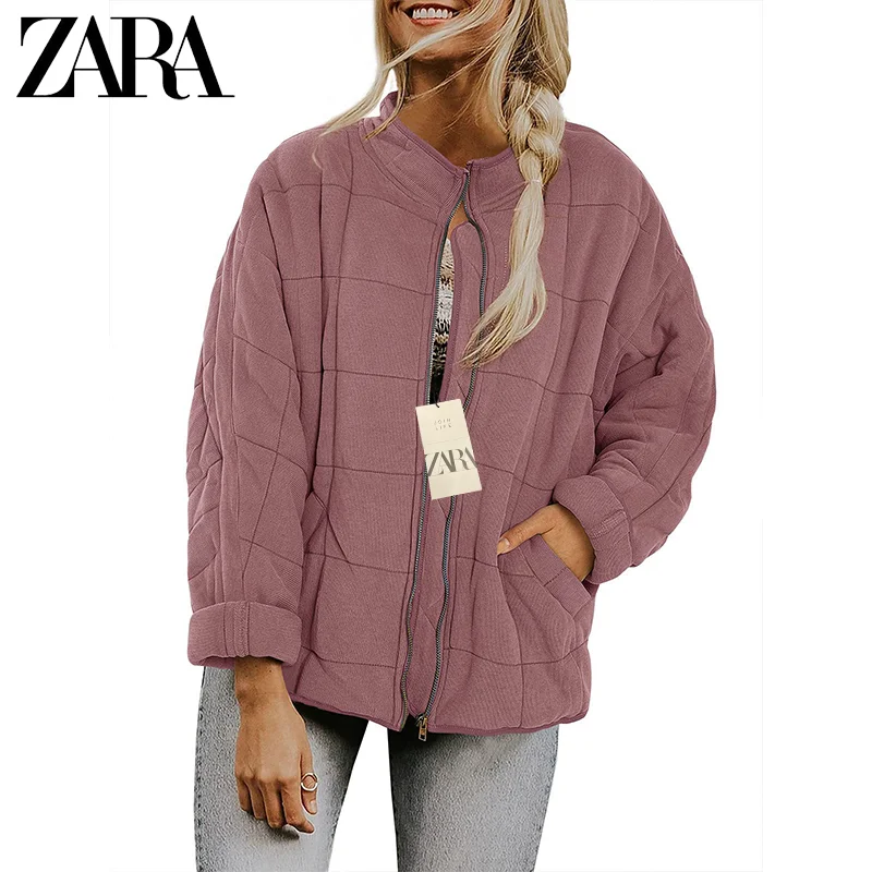 ZARA Nova blusa de manga comprida folgada