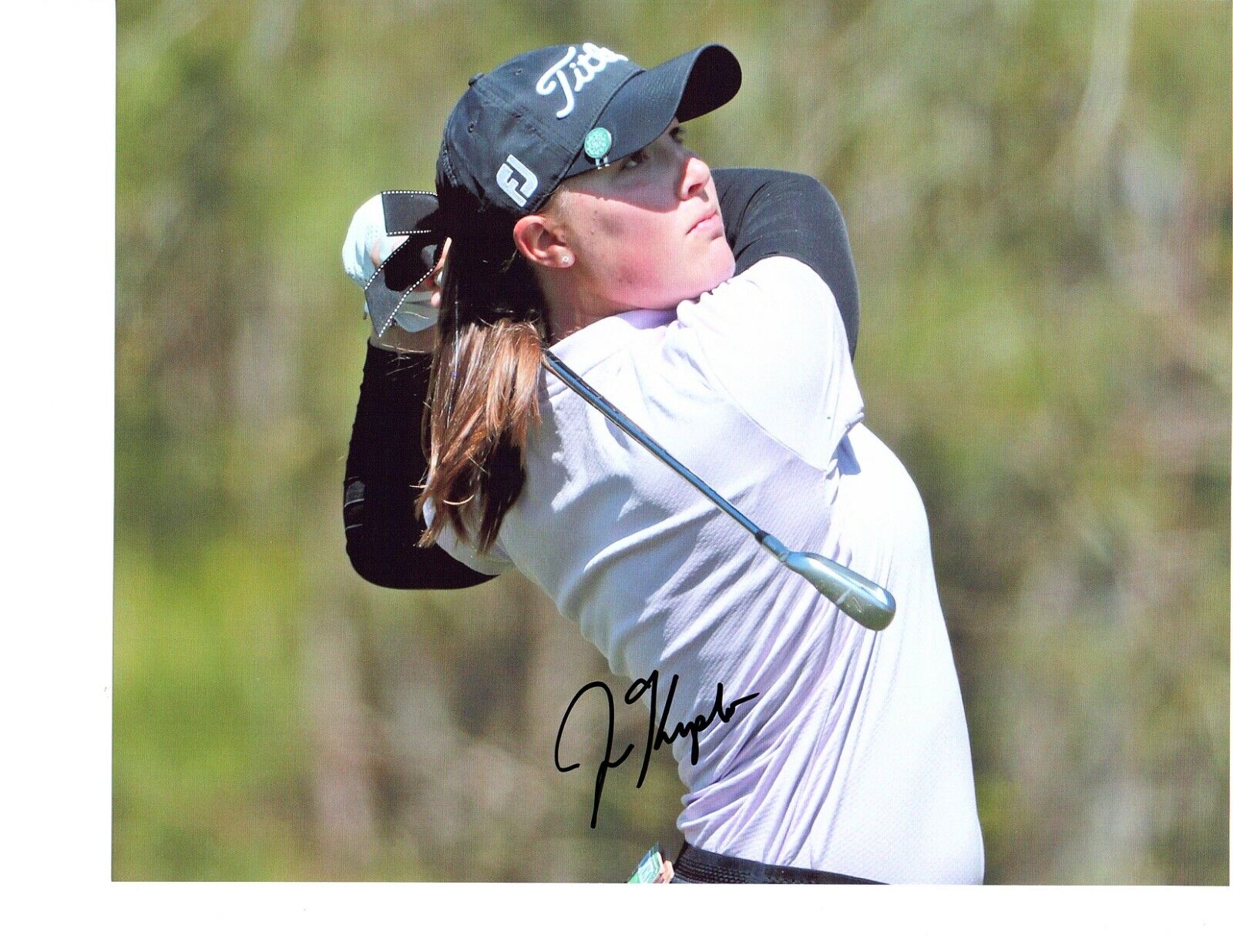 Jennifer Kupcho LPGA signed autographed 8x10 golf Photo Poster painting 2019 Augusta National b