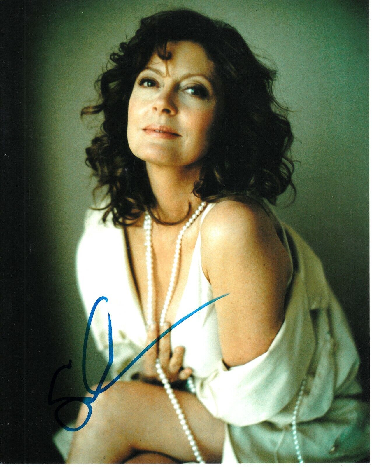 SUSAN SARANDON SIGNED SEXY Photo Poster painting UACC REG 242 FILM AUTOGRAPHS (2)