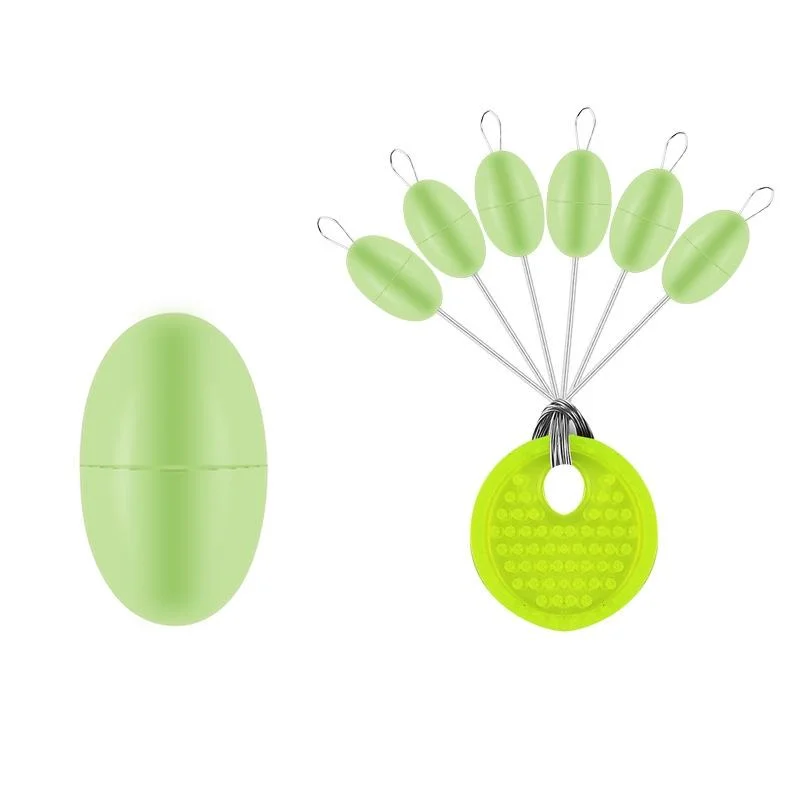 50 PCS/Set Wild Fishing Sports High-Elastic Space Bean Fishing Bait Fish Floating Tools Outdoor Fishing Tackle Accessories, Specification:  Middle