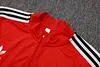 Joyfball 2025/2026 Flamengo Half-Pull Training Suit Red Retro version Football Shirt 1:1 Thai Quality