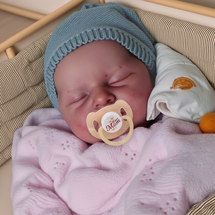20" Lifelike Reborn Newborn Sleeping Doll Girl Jelly, Looks Really Cute with Chubby Face and Limbs