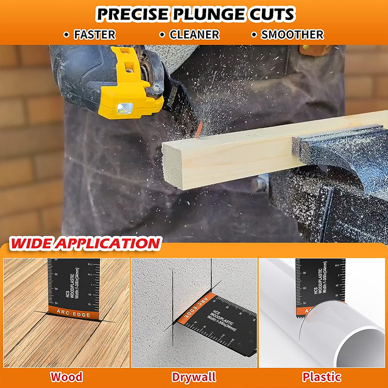 SAKER® 20 Pcs Oscillating Saw Blades (Without Machine)