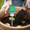 6 in 1 Soil Tester Fertility/Temp/Moisture/Sunlight/Humidity/PH Meter for Garden