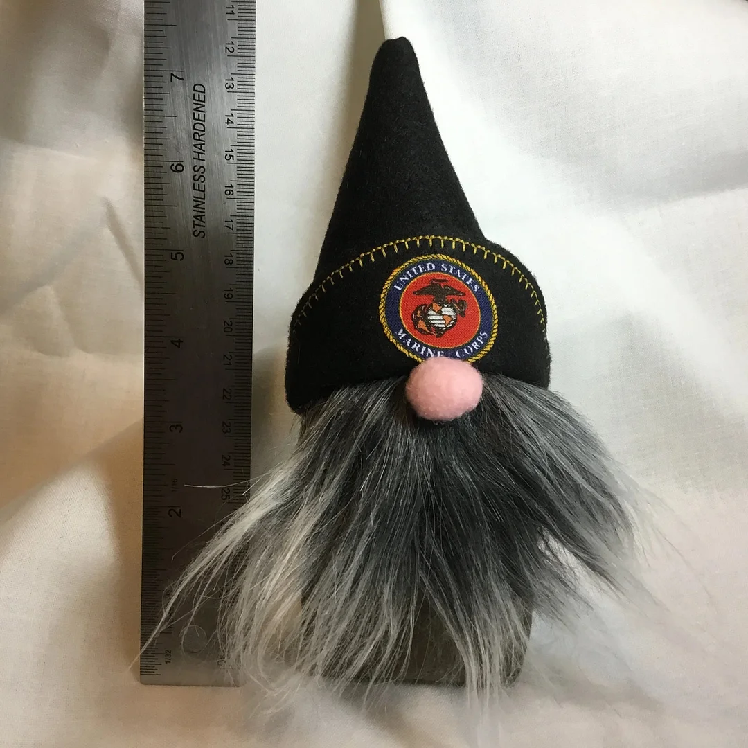 Funny USMC 250th Anniversary Gnome for Veterans & Collectors