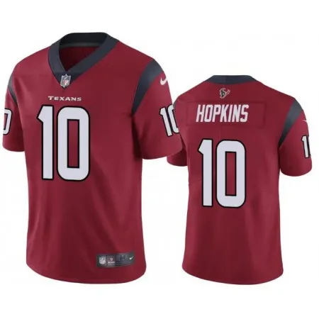 Men's Houston Texans #10 DeAndre Hopkins Red Vapor Untouchable Limited Stitched NFL Jersey DTX7