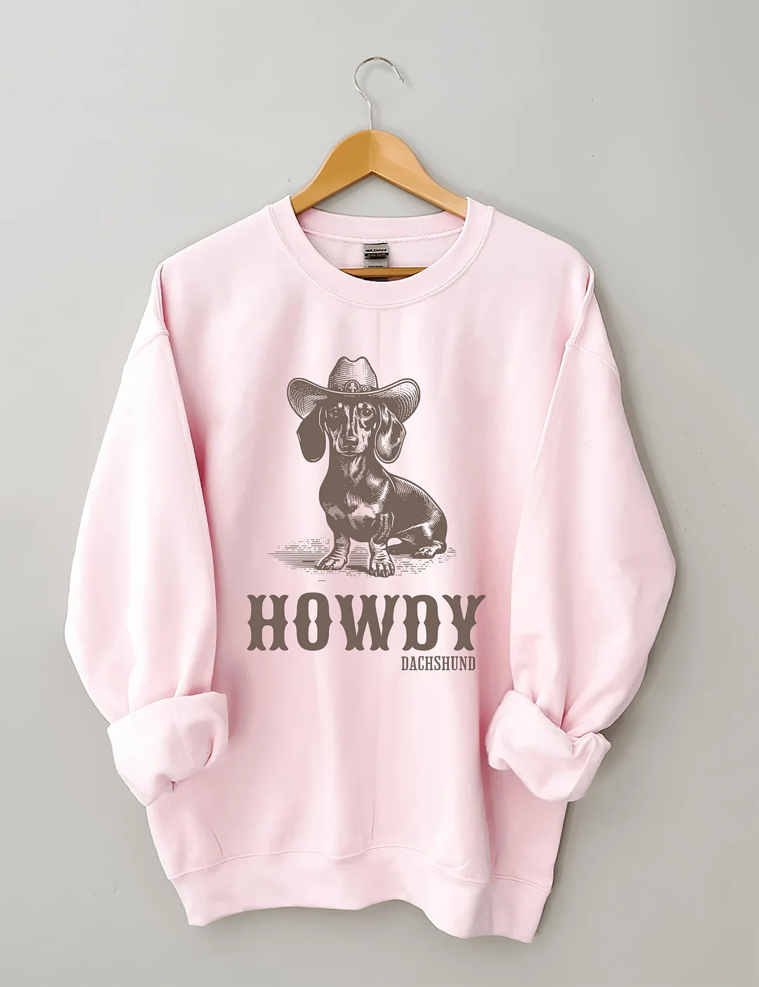 Howdy Dachshund Sweatshirt