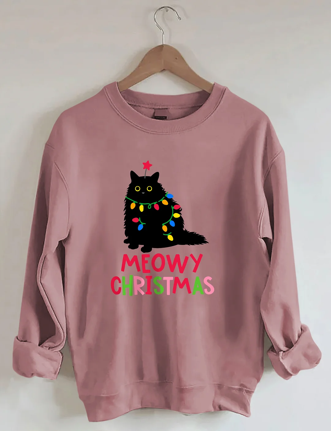 Meowy Christmas Sweatshirt
