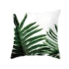 Green Plants Printed Home Living Creative Sofa Cushion Pillow Cover