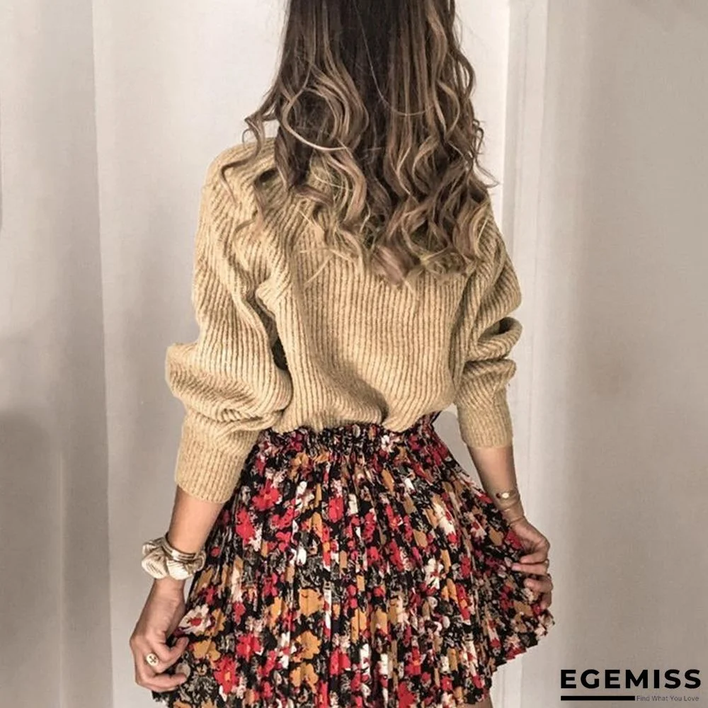 High Neck Winter Casual Sweaters | EGEMISS